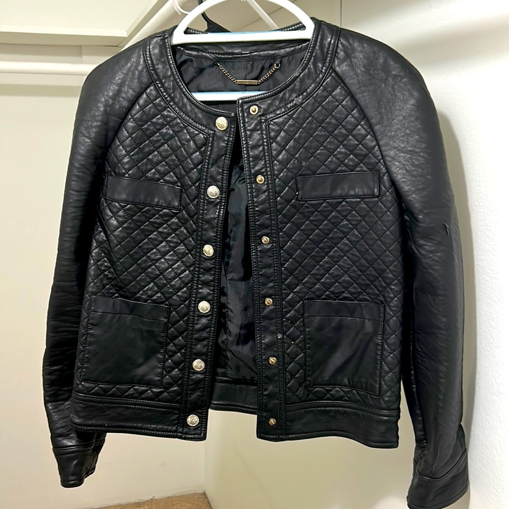 leather jacket